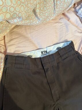 Dickies dark brown 874 Original Fit Work Pants